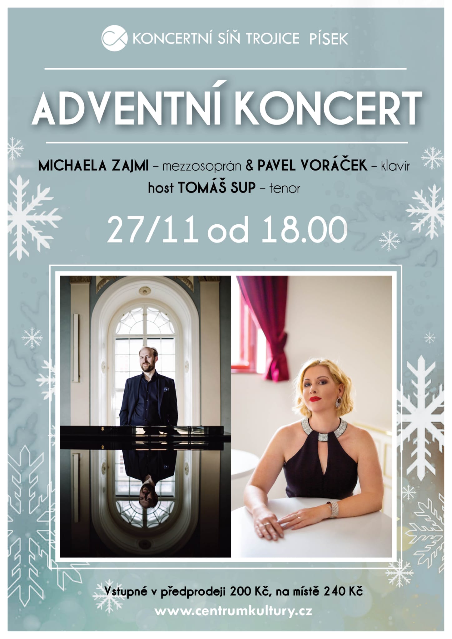 27.11.2022 - Koncertní síň Trojice Písek - Adventní koncert